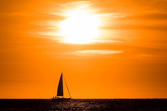 Sail into the evening...