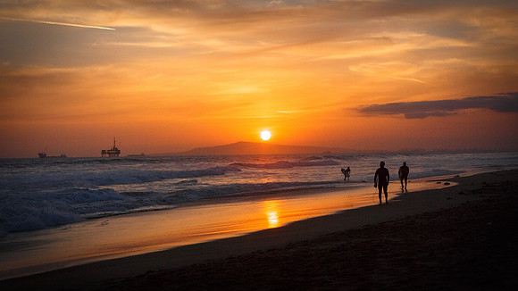 One more wave before sunset