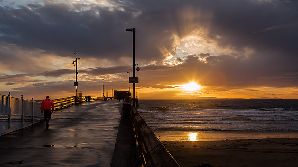 Sunset jog