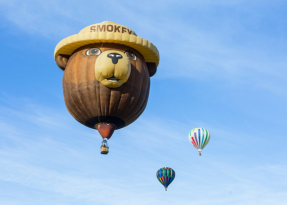 Smokey leads the way....