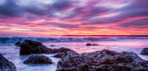 Sunset at the CDM....