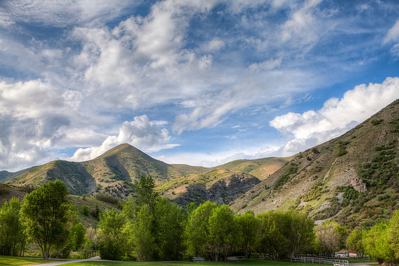 Clouds over Big Spings