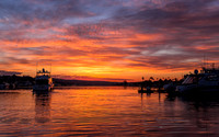 Out to sea at dawn....