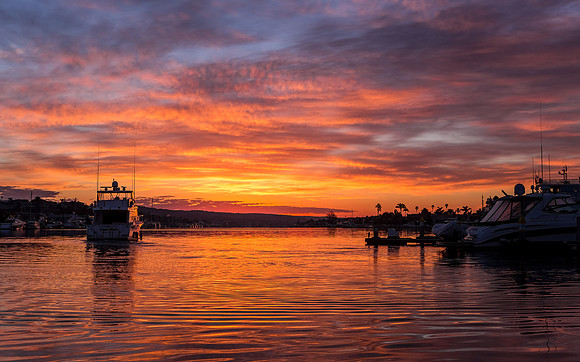 Out to sea at dawn....
