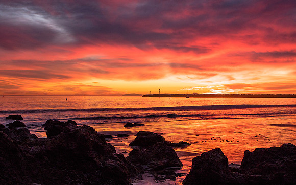 Sunset colorburst